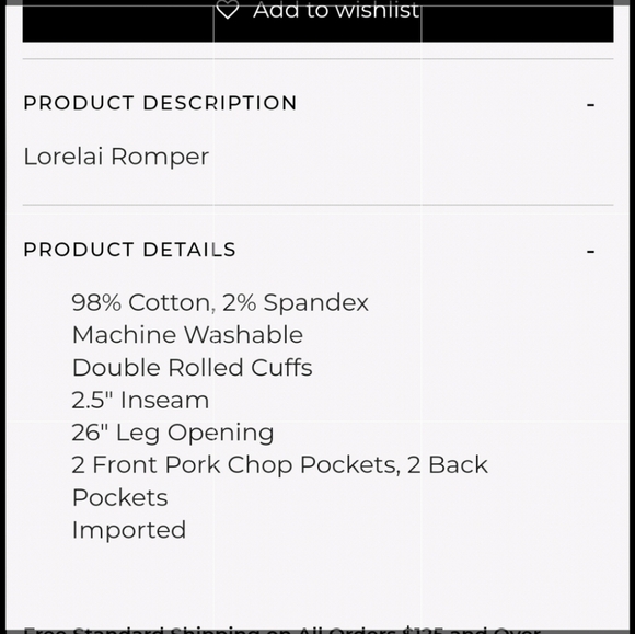 Jessica Simpson Lorelai Denim Romper Sz XL Parchment NWT - Picture 10 of 10